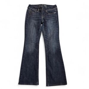 American-eagle Women's Navy and Blue Jeans
